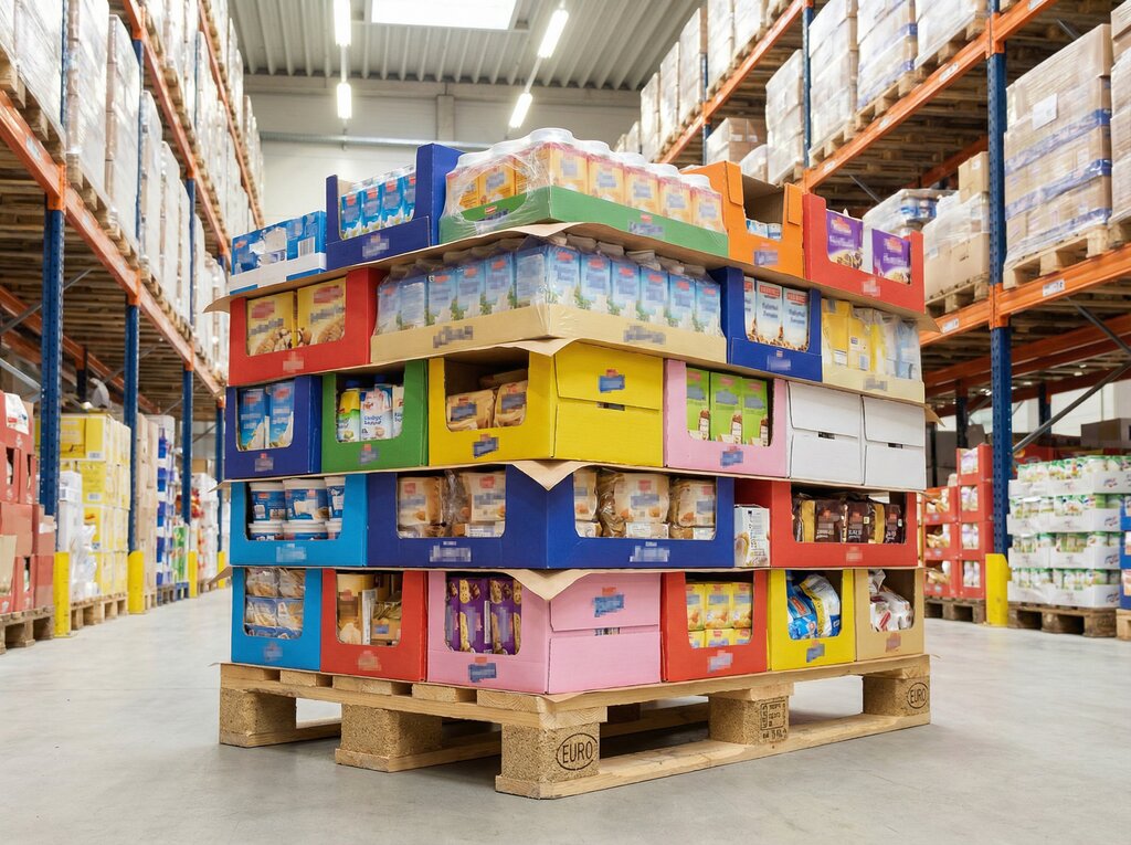 Antirutschpapier-Einsatz in der Lebensmittelbranche